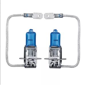 لامپ H3 سیم دار یخی بسته دوعددی