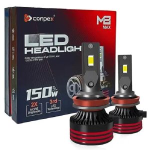 هدلایت کانپکس M8 pro max پایه h4 اصل